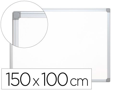 Quadro branco q-connect lacado magnetico caixilho aluminio 150x100 cm , Q-connect , 33669 , 5705831041516